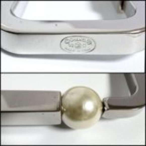 Chanel Women's Key Holder Ring Faux Pearl - Picture 9 of 9